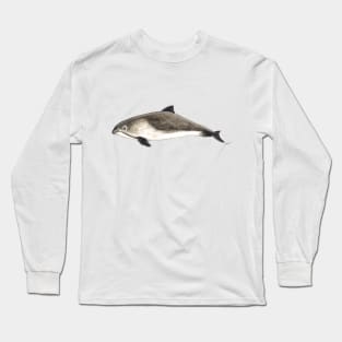 Harbour porpoise (Phocoena phocoena) Long Sleeve T-Shirt